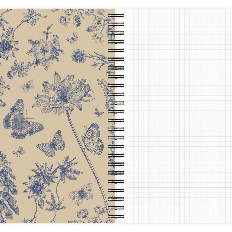 Notizblock Natur Muster Nr. 3 A5