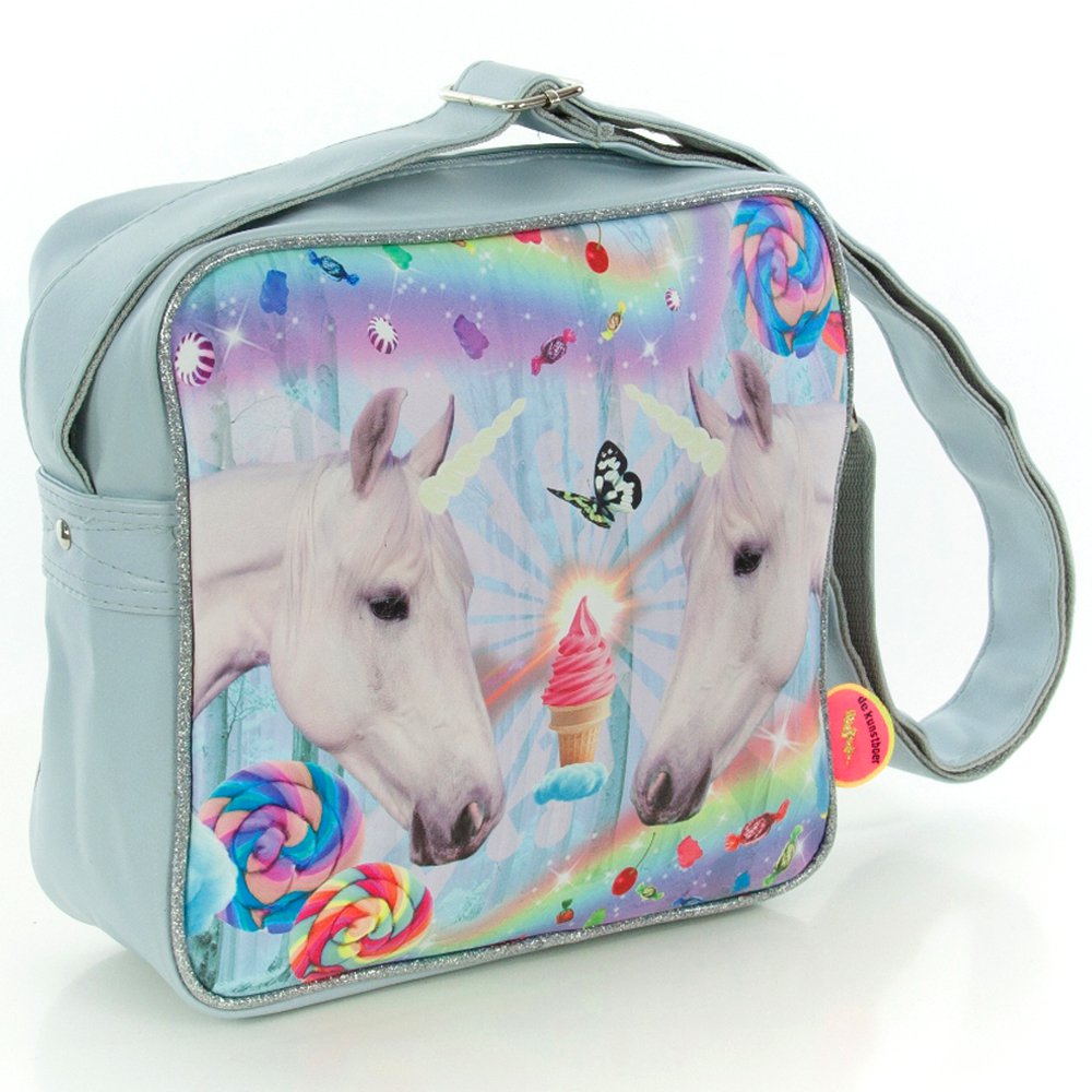 Shoulder bag square Unicorns / Unicorns