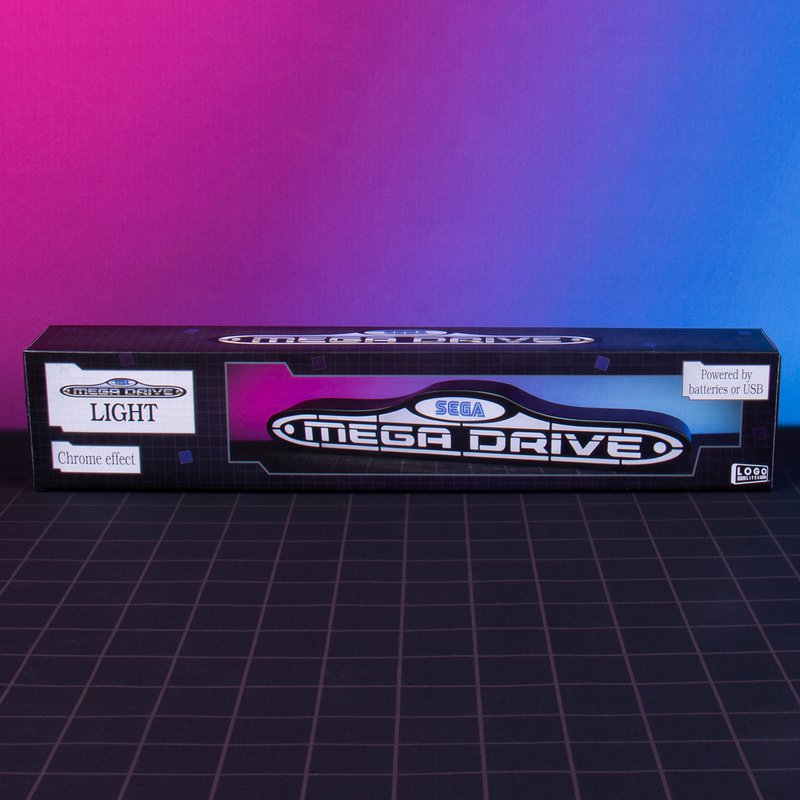 Sega Mega Drive — światło logo