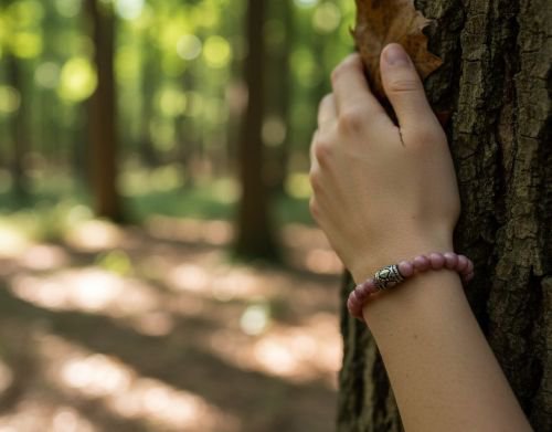 Dames armband Rhodochrosiet 6 mm met basic kraal