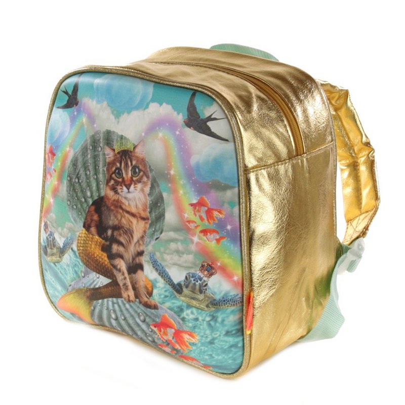 Backpack Cat mermaid (Catmermaid)