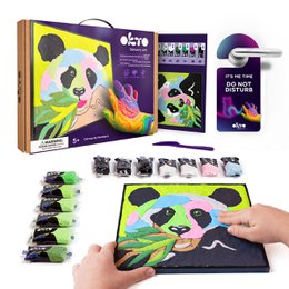 Okto Sensory Art Kleuren Op Nummers - Dieren - Panda