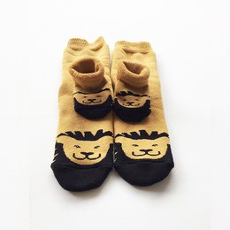 Sæt sokker mor & baby Leo lion