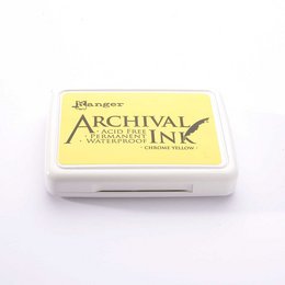Ranger Archival Ink Pad - Chroom Geel · Geel