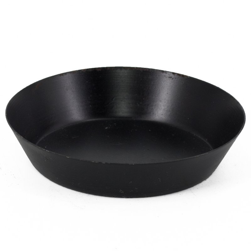 Metallschale schwarz