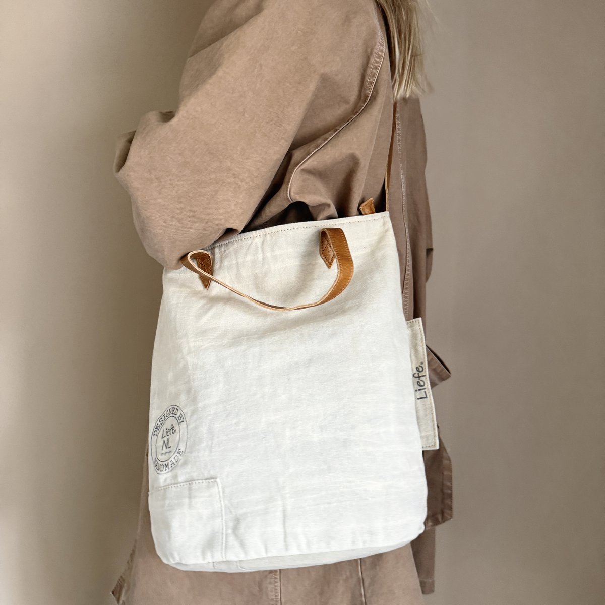 BucketBag (light canvas) - raw