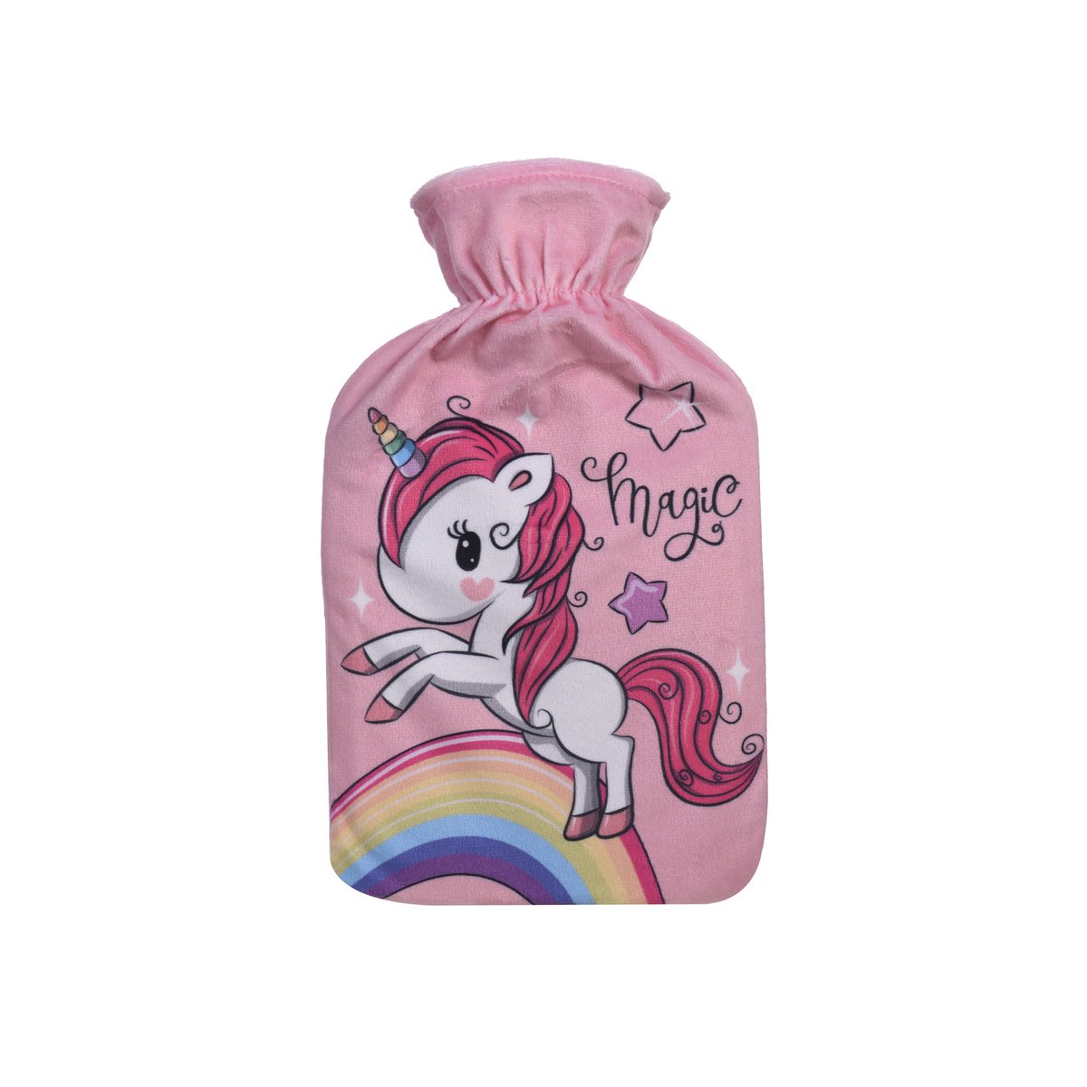 Girl Power, Hot Water Bottle, with Cover, Hot Water Bottle for Hot Therapy, Hot Water, Rubber, Cold, Winter, Child, Adult