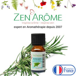 Etherische olie - Rozemarijn - 10 ml - Gebruik voor diffusie - Verpakt in Frankrijk