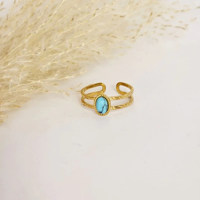 Ring Bora turquoise