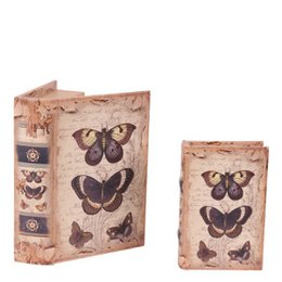 Boekendoos 15 cm Vlinders.