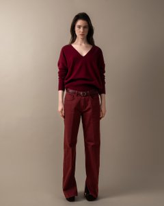 V-Neckline-Kaschmirpullover