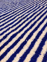 Berber carpet - Blu - 1.20 x 2.00