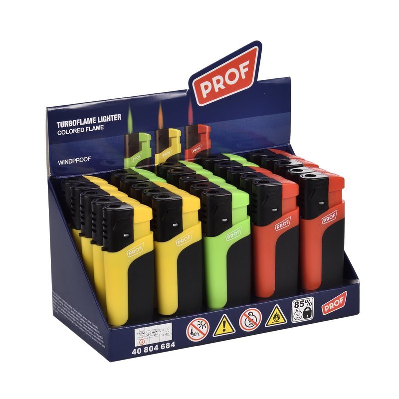PROF BRIQUET FANCY COLOR PŁOMIENNA ZAPALNICA TURBO