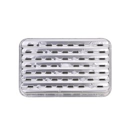 5 jednorazowych aluminiowych wkładek do grilla