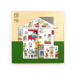 Puzzle in legno - 'Casa' - Joost Swarte