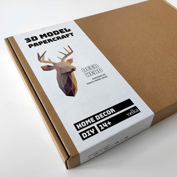 DIY Deer Head – Brown