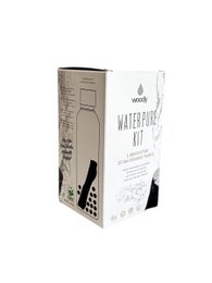 Kit di purificazione dell'acqua - 1 carbone attivo binchotan e 20 perle in ceramica em
