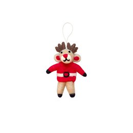 Rådyr i juledragt