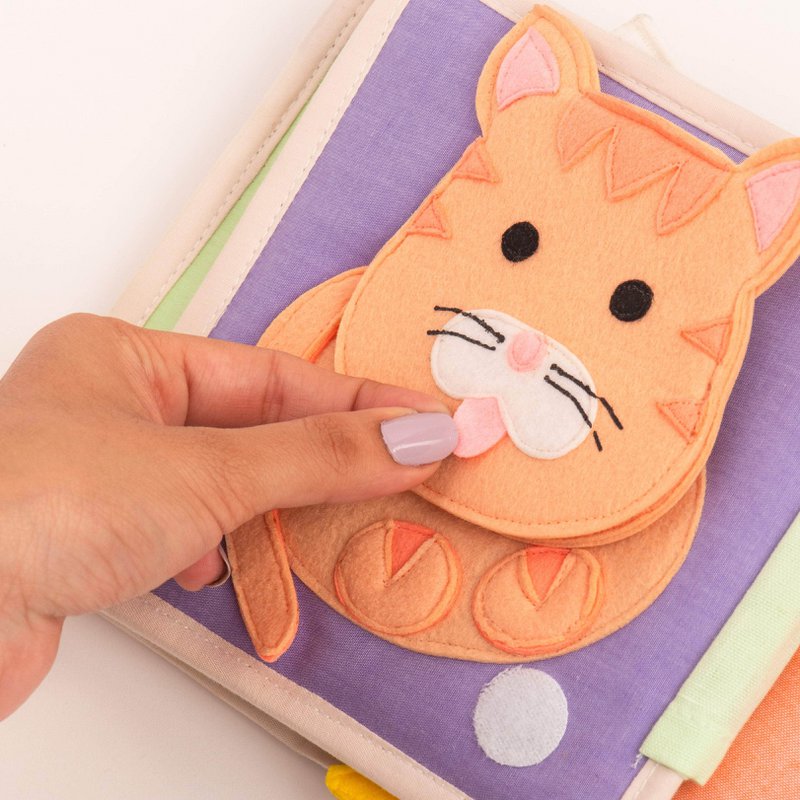 Animal Friends - Mini libro tranquillo di 6 pagine