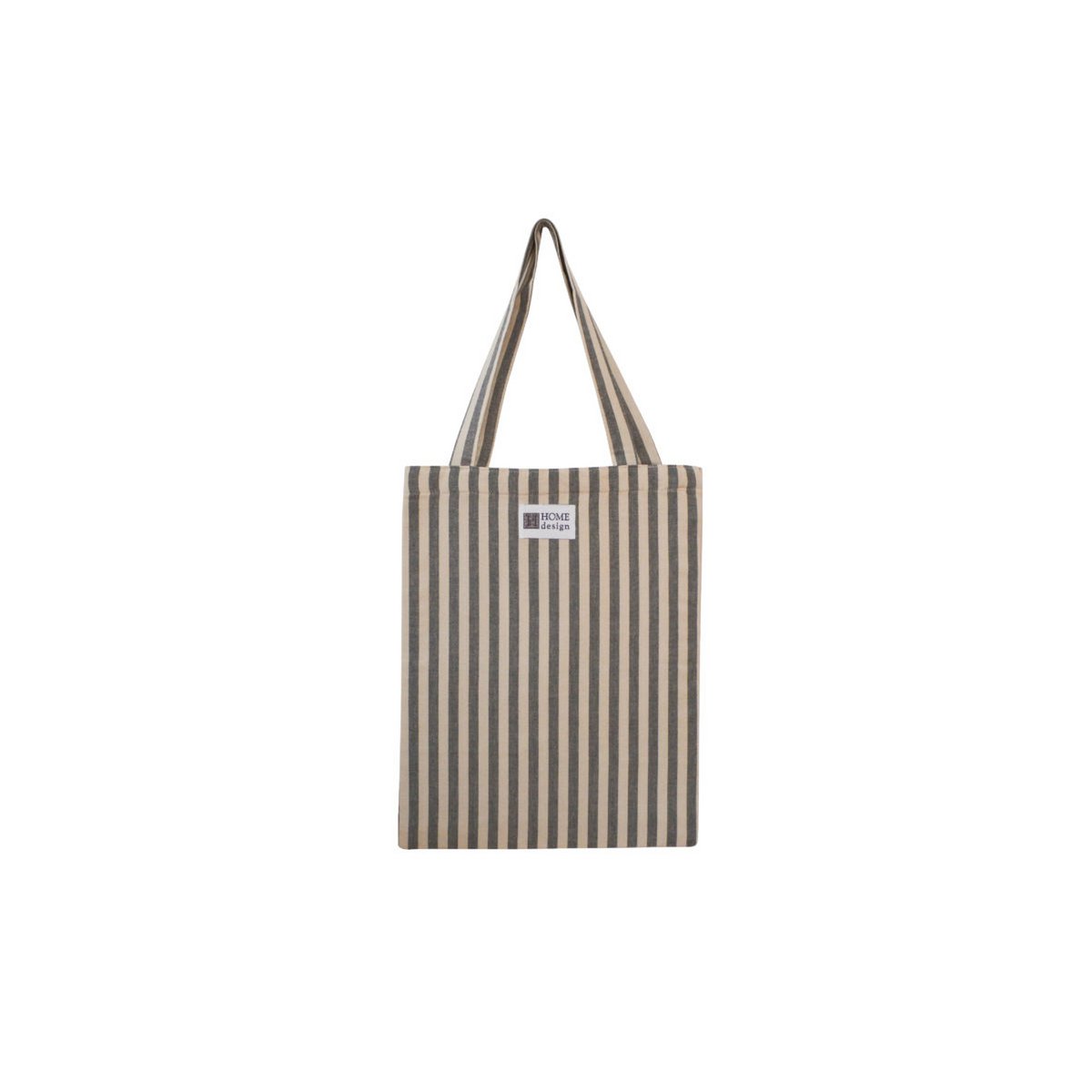 Sac shopping gris foncé 34x45 cm Home design