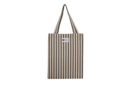 Sac shopping gris foncé 34x45 cm Home design