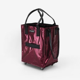 Hulkenbag medium kosmisk rød med bygget cover