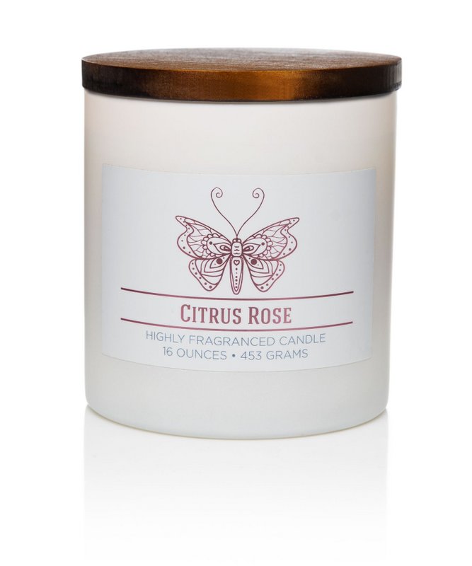 Scented candle Citrus Rose - 453g