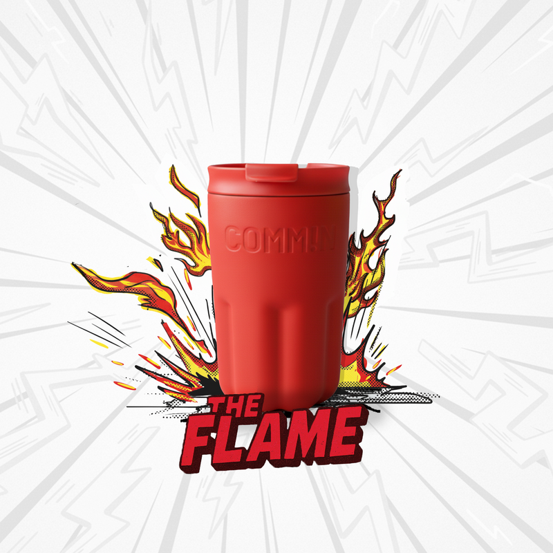 THE FLAME | Insulated Travel Mug | Signal Red
