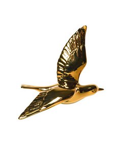 Wandvogel Gold 2