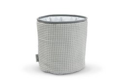 Basket Cottonwaffel Grey