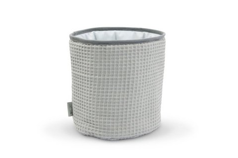 Korb Cottonwaffel Grau