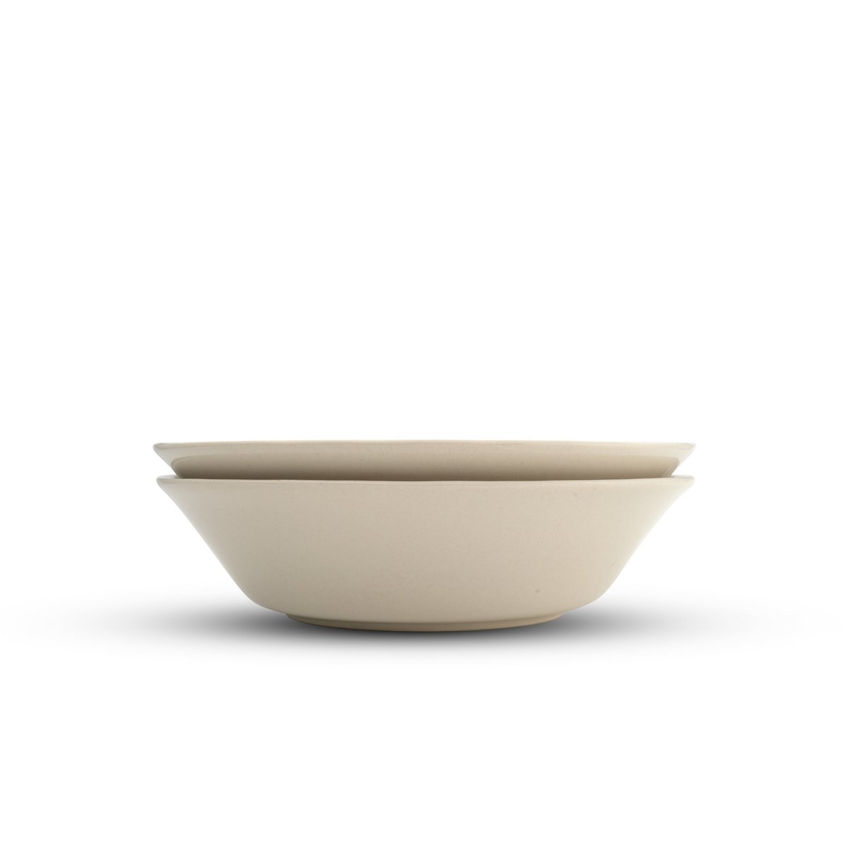 Zestaw 4 misek porcelanowych Bascuda® | Miski 14cm i 18cm idealne na owsiankę, śniadanie, zupy, płatki zbożowe, sałatki, desery | Można myć w zmywarce, mikrofalówce i piekarniku