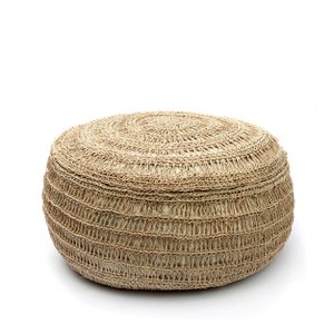 The Seagrass Pouffe - Natural - M
