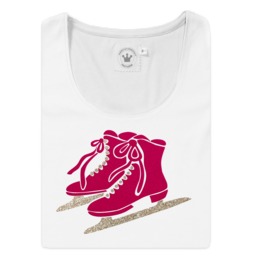 Winter Damen T-Shirt Eisprinzessin
