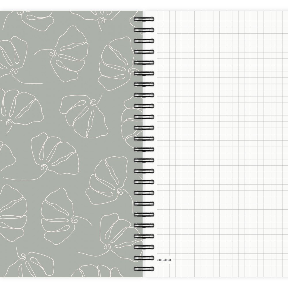 Blocco note Linea Fiori A5