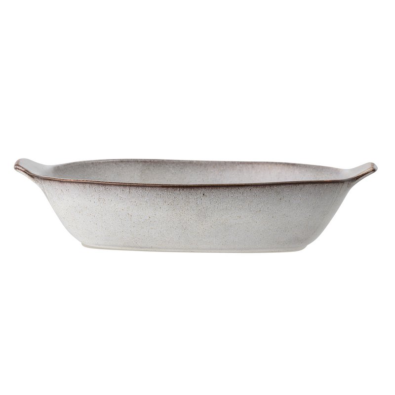 Sandrine Serving Bowl, Grey, Stoneware