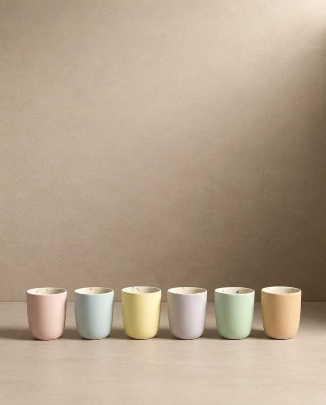 Breeze Party In Medium Cup 220ml — Mix 6 Pieces