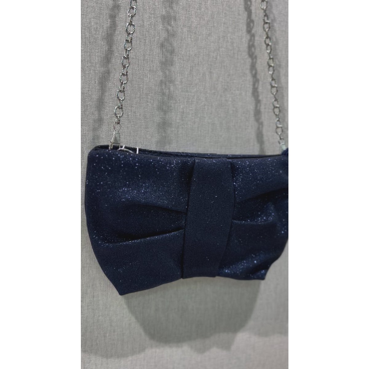 Bolso bandolera Moon - Glitter Lentejuelas Marino