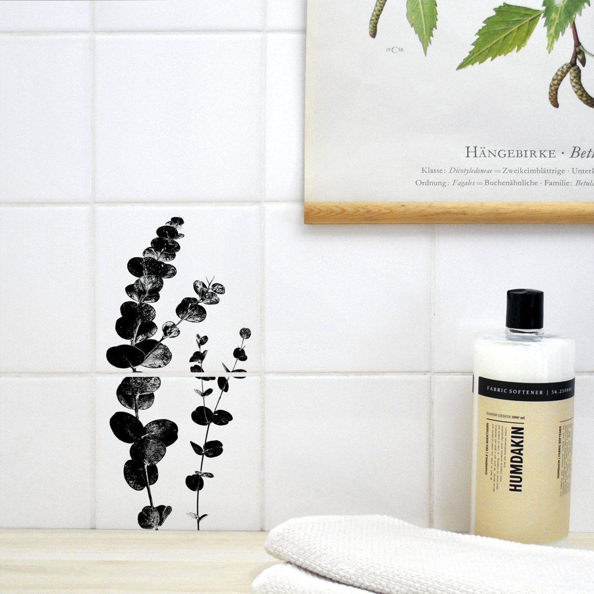 Eucalyptus - stickers voor tegels