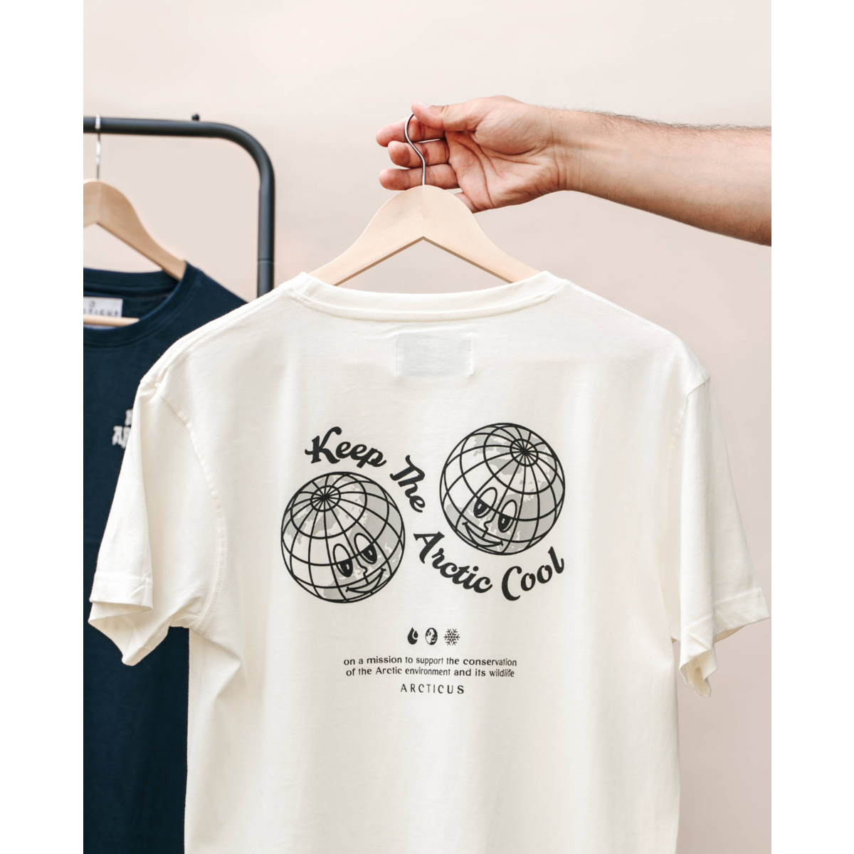 T-shirt Keep it Cool - Bianca - Regalo unisex
