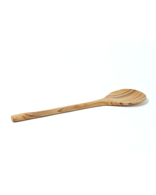 Serang natural teak wood salad spoons