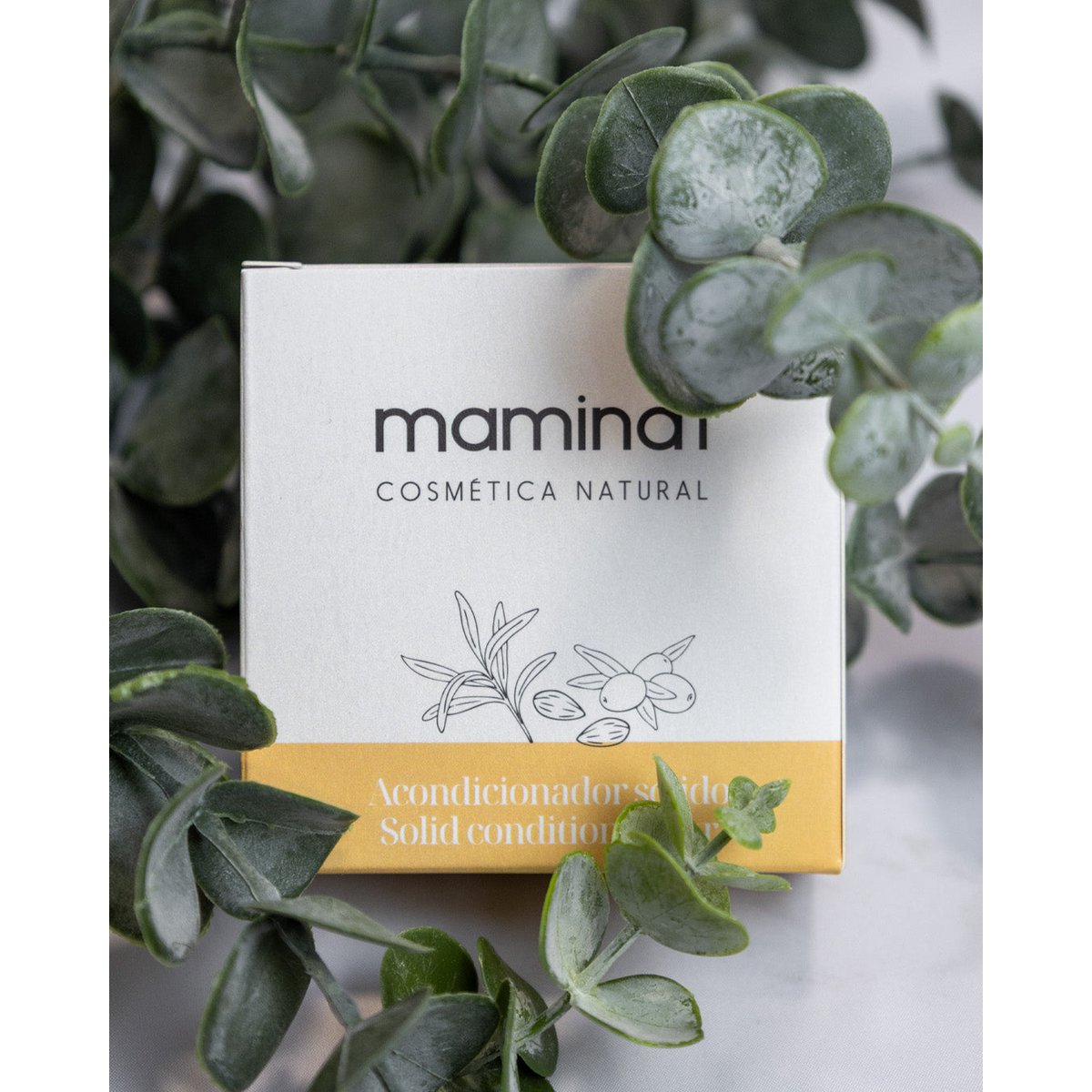 FESTES CONDITIONER – Pflegt und repariert das Haar mit Argan, Kokosnuss und Sanddorn