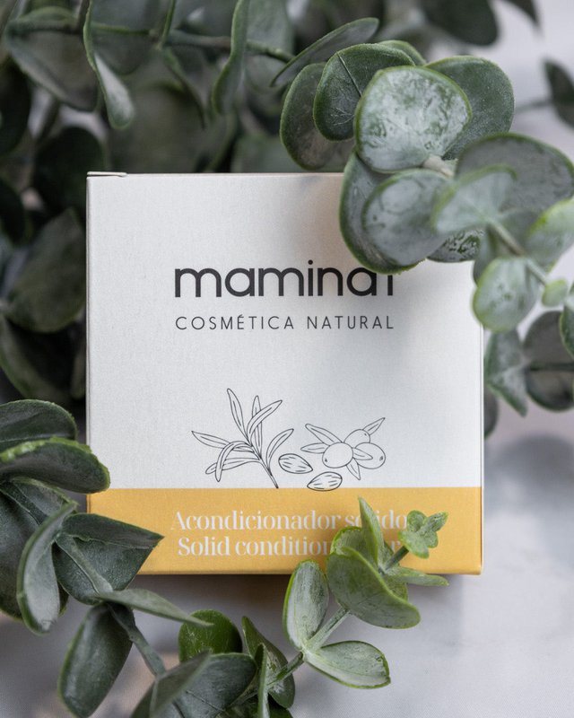 SOLID CONDITIONER - Nærer og reparerer håret med argan, kokos og havtorn