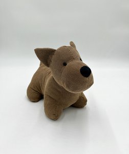 DOORSTOP DOG SCOTTIE CHENIL BROWN