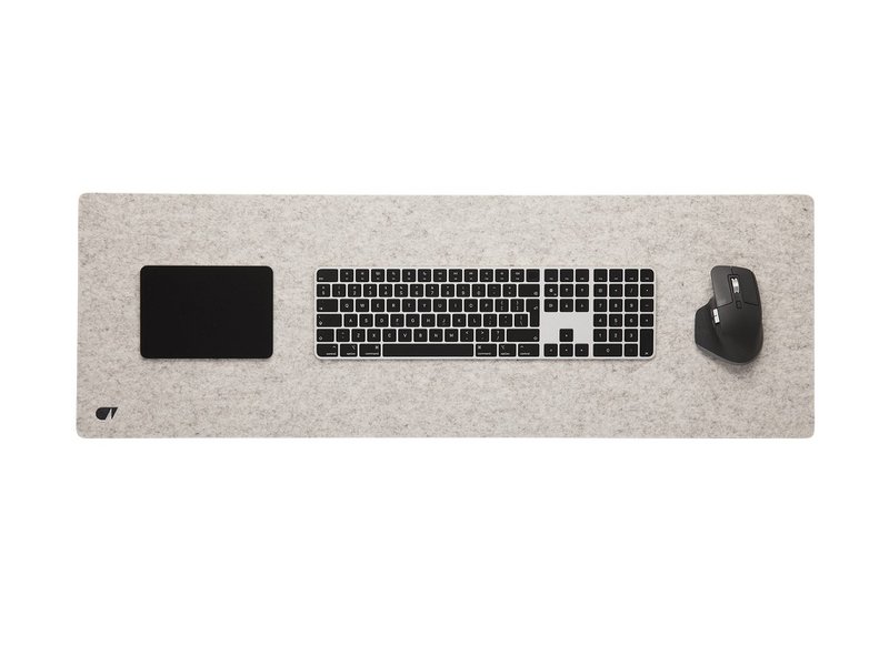 Felt & Cork Desk Mat - Anthracite