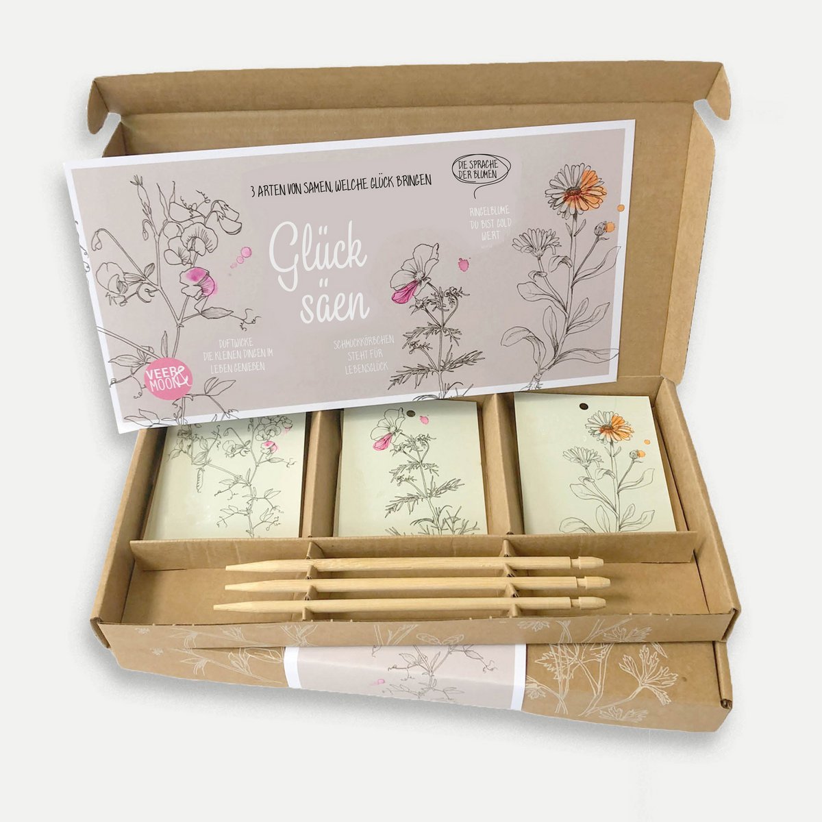 Geschenkbox Glück Säen