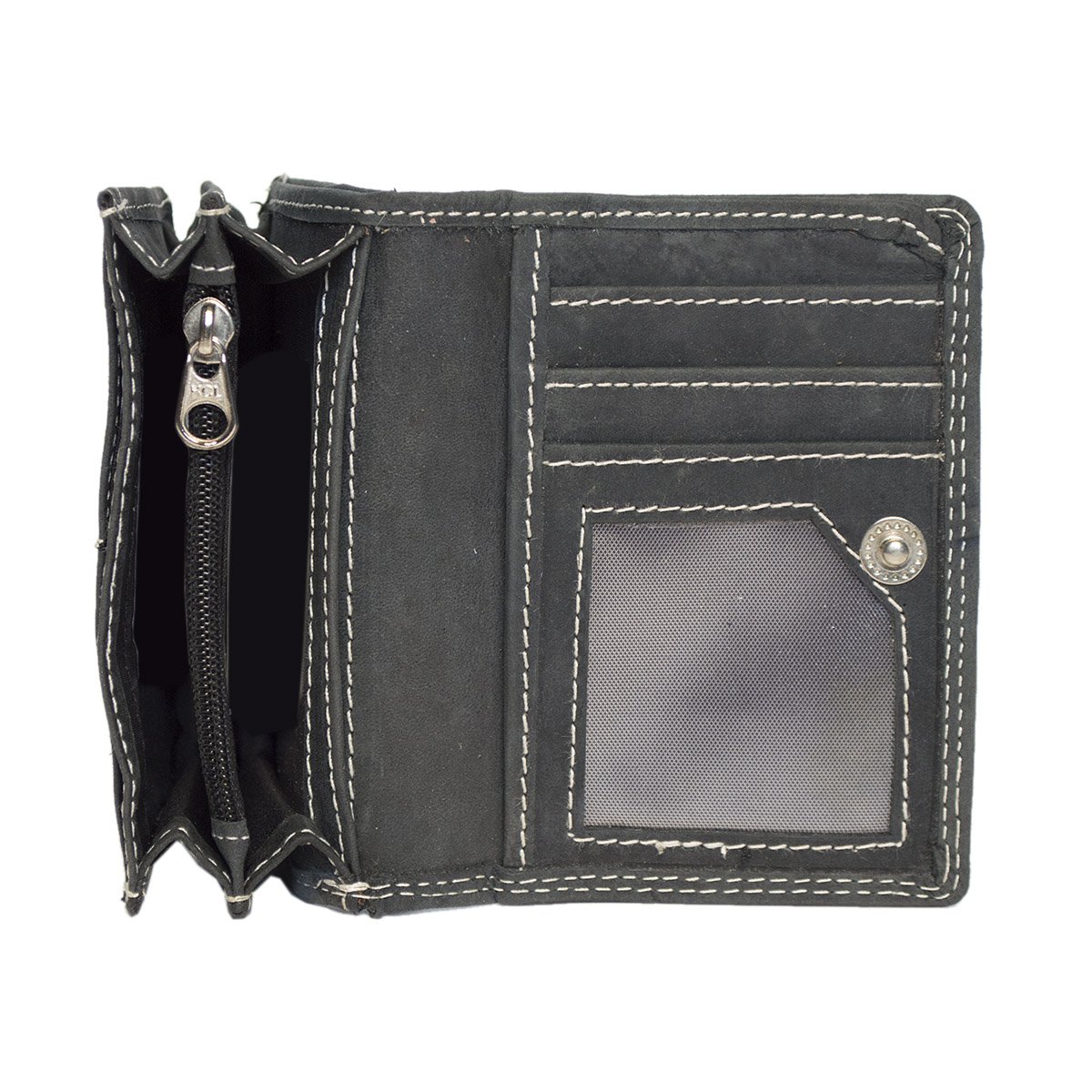 Portfel damski Mini Buffalo Leather - Portfel damski bardzo mały w 3 kolorach Buffalo Leather
