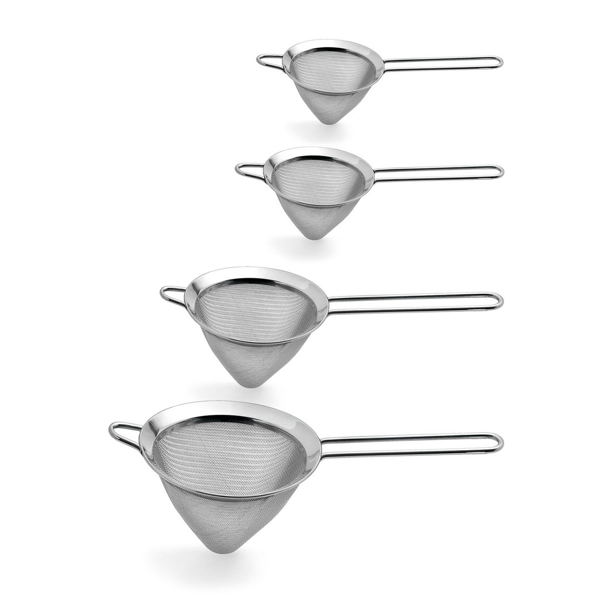 Pointed sieve made of stainless steel, mesh size 0.5 mm | Ø 18 cm