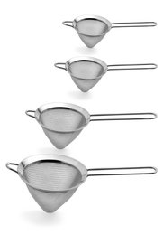 Pointed sieve made of stainless steel, mesh size 0.5 mm | Ø 18 cm