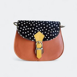 Leather animal print bag Jay